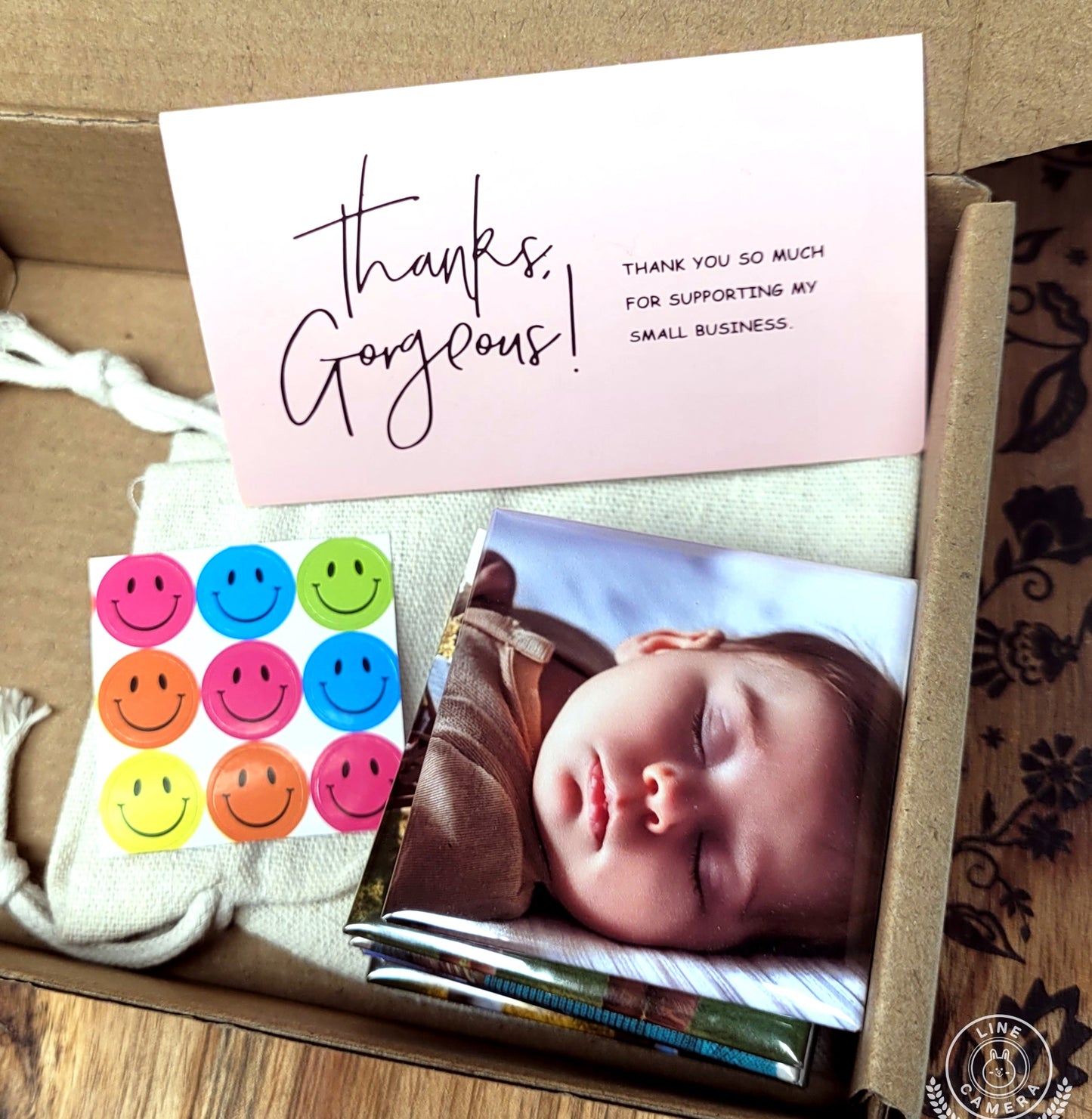Square 5x5 cm Custom Photo Magnets