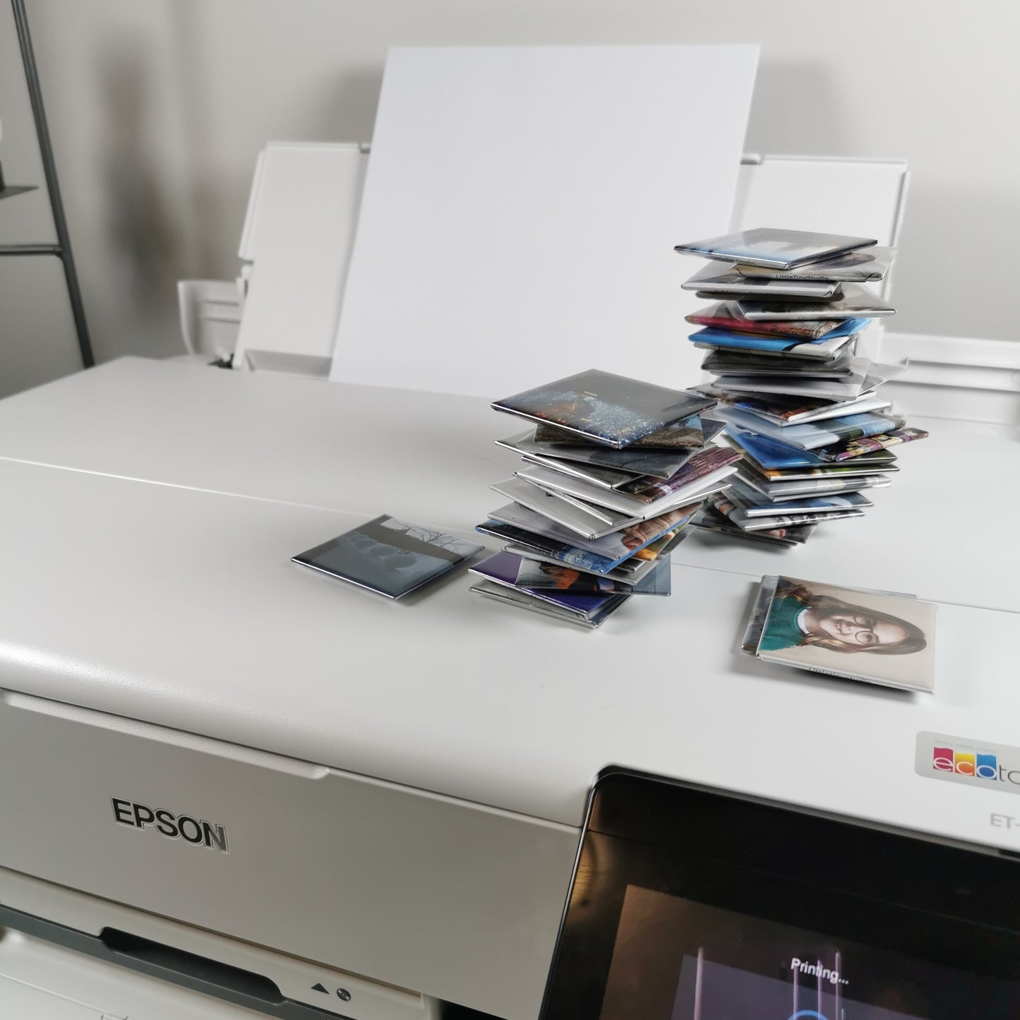 Square 5x5 cm Custom Photo Magnets