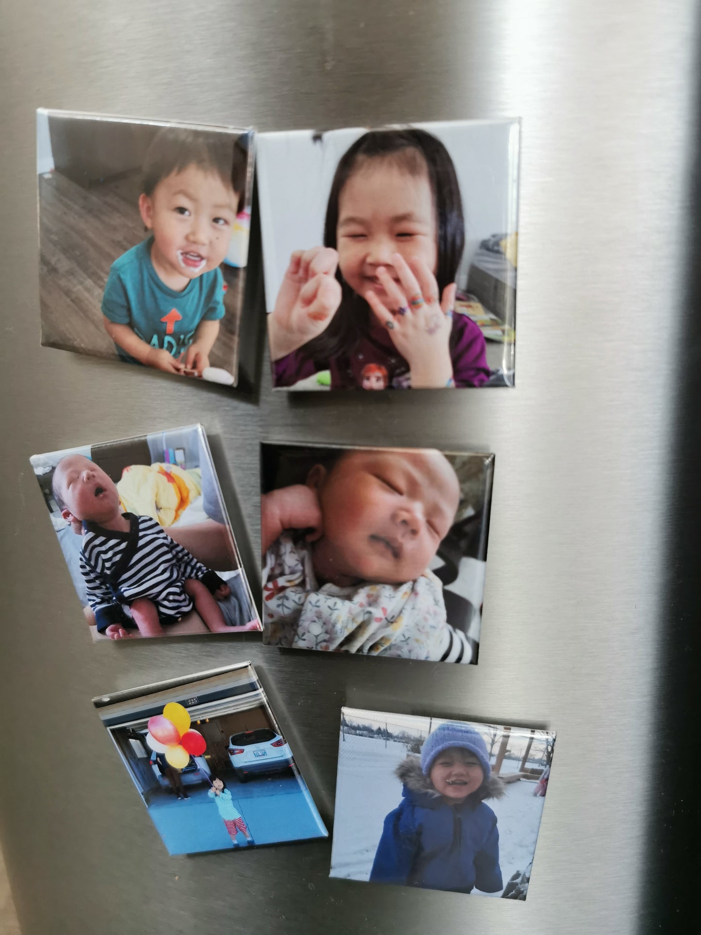 Square 5x5 cm Custom Photo Magnets