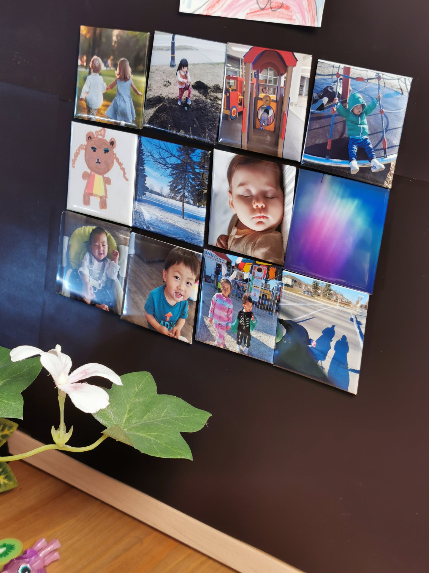 Square 5x5 cm Custom Photo Magnets