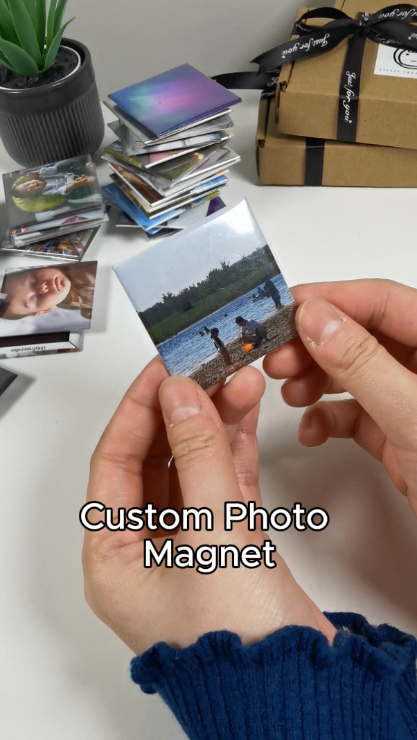 Square 5x5 cm Custom Photo Magnets