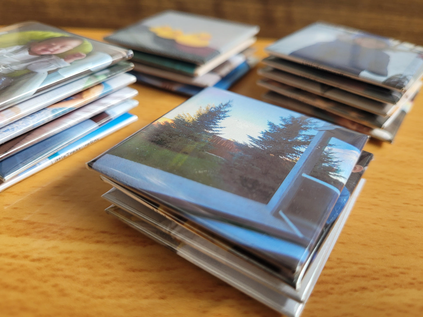 Square Photo Magnets 5x5cm | Little Treasure Box