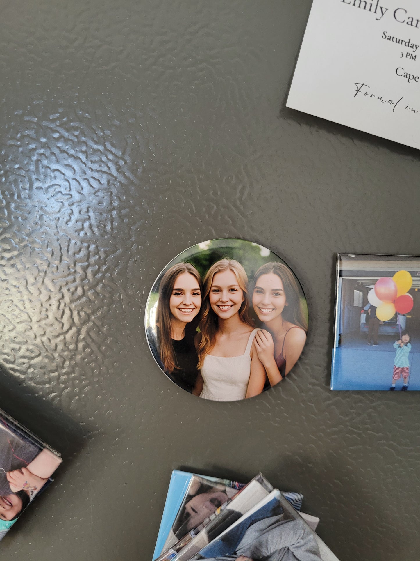 Round Photo Magnets 58mm | Little Treasure Box
