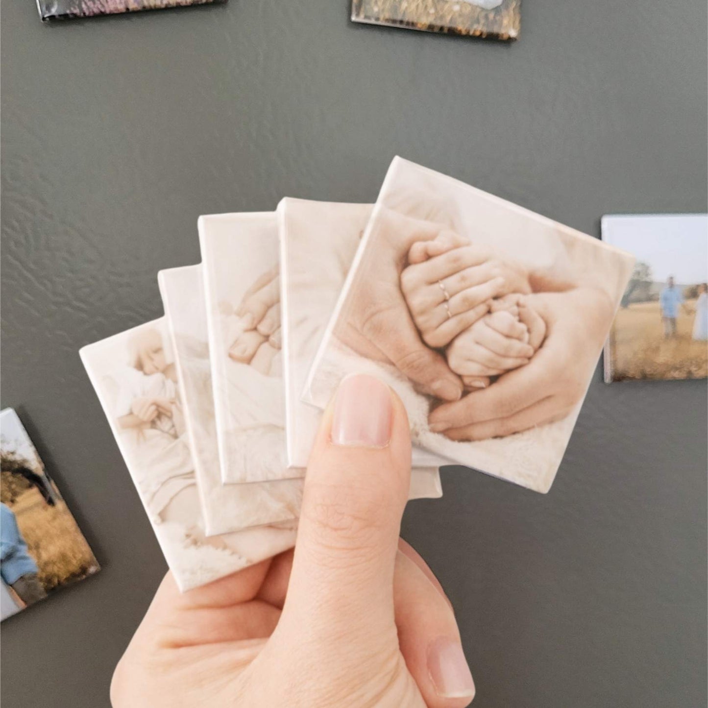 Square Photo Magnets 2x2"