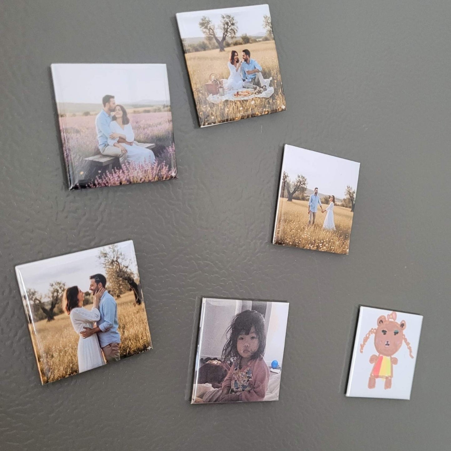 Square Photo Magnets 2x2"