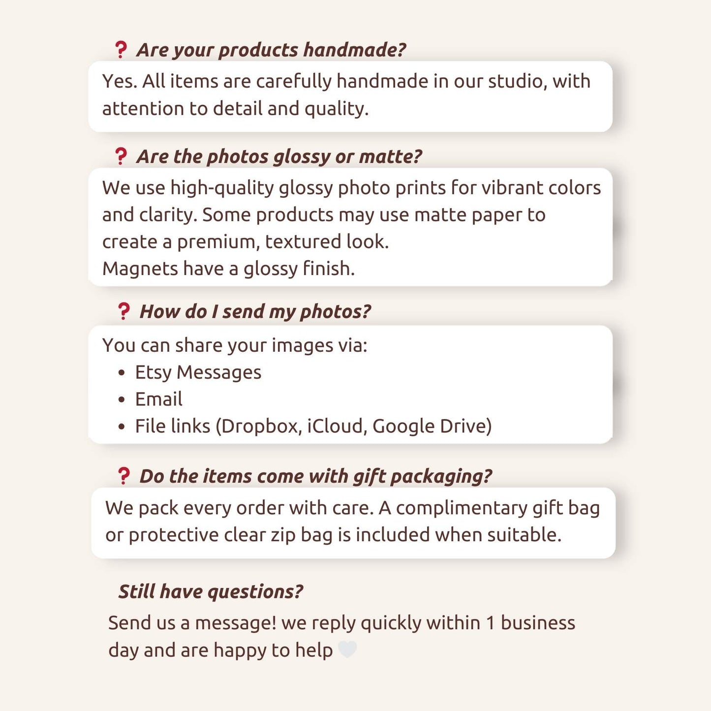 Round Photo Gift 2.28"