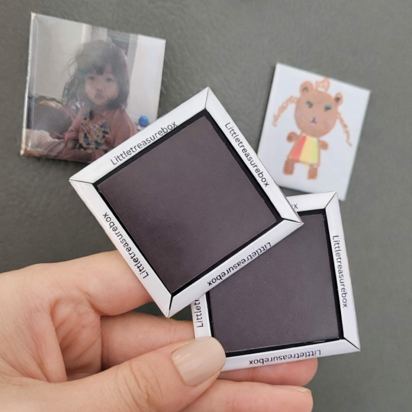 Save the Date Magnet Invitation – Square Magnet with Cardstock