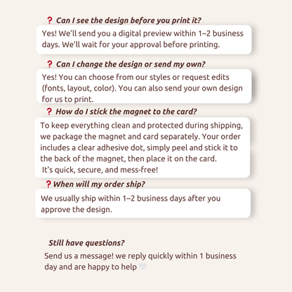 Save the Date Magnet Invitation – Personalized Round Magnet with Cardstock