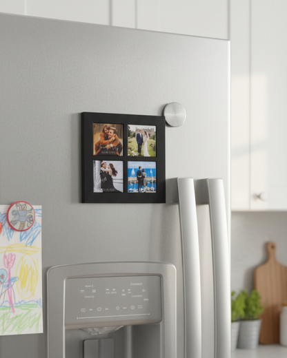 Photo Magnet Frame -fit four photo magnet