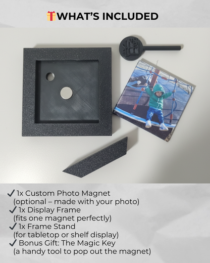 Photo Magnet Frame -50x50mm - Premium Texture