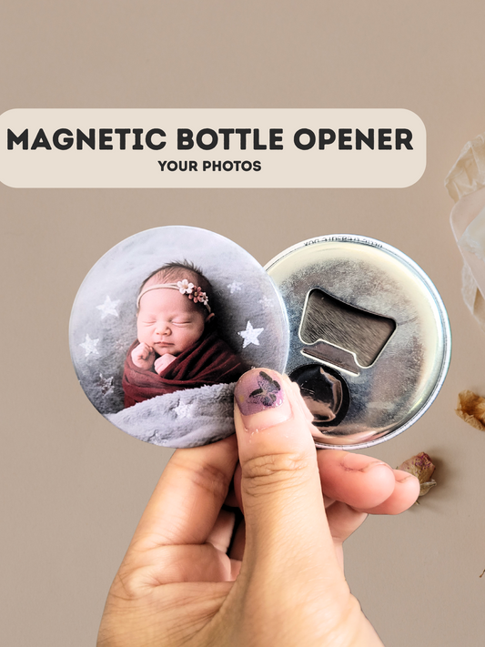 Custom Photo Magnetic Bottle Opener | 58mm Bottle Opener Magnet |
