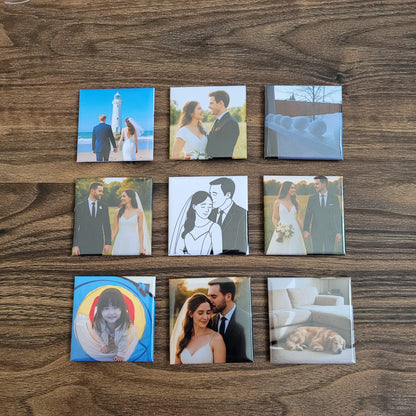 Square Photo Magnets 5x5cm | Little Treasure Box