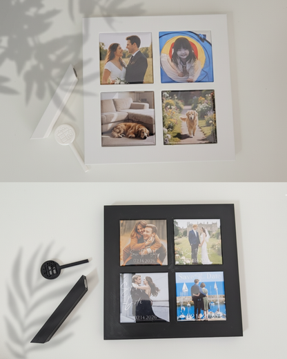 Photo Magnet Frame -fit four photo magnet
