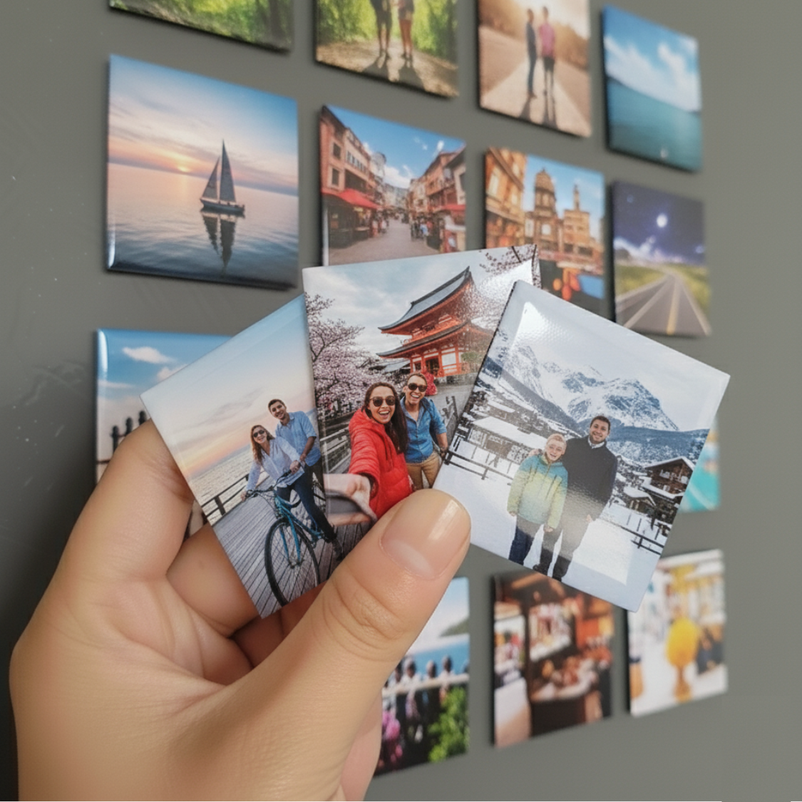 Square Photo Magnets 5x5cm