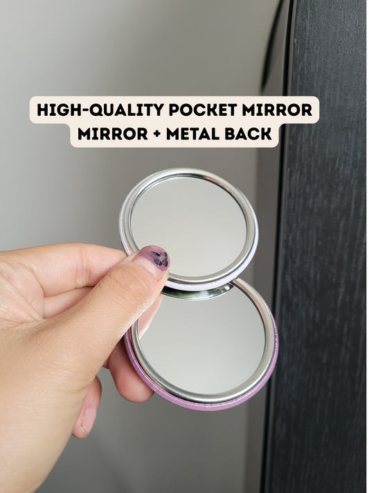 Custom Photo Pocket Mirror | 58mm Photo Mirrors |