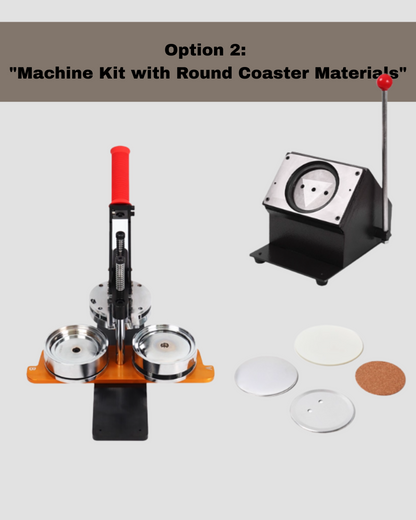 Pro Button Badge 100mm  Machine Starter Business Kit with 100 Material Sets