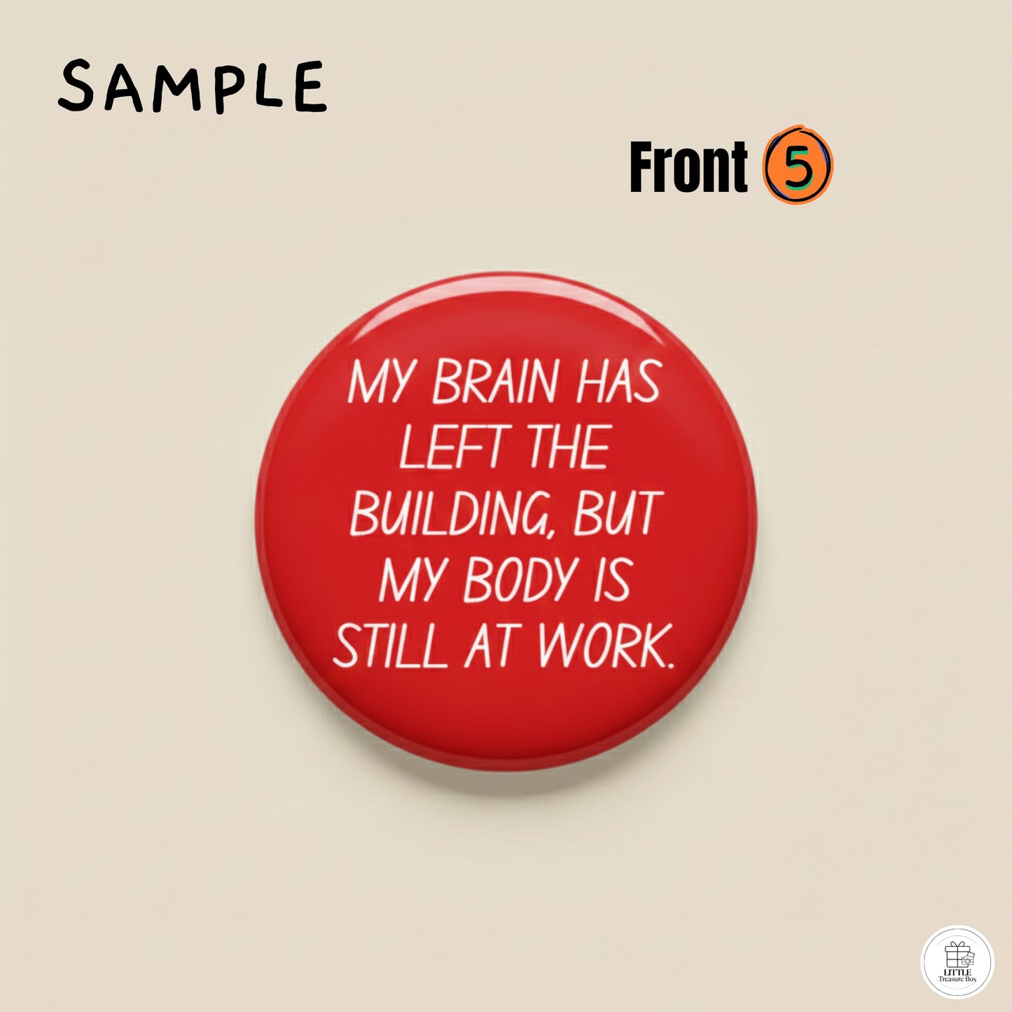 Custom Quote Gift | Magnet, Mirror, Pin, Keychain, or Bottle Opener