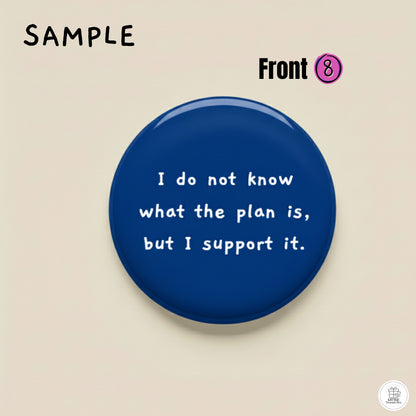 Custom Quote Gift | Magnet, Mirror, Pin, Keychain, or Bottle Opener