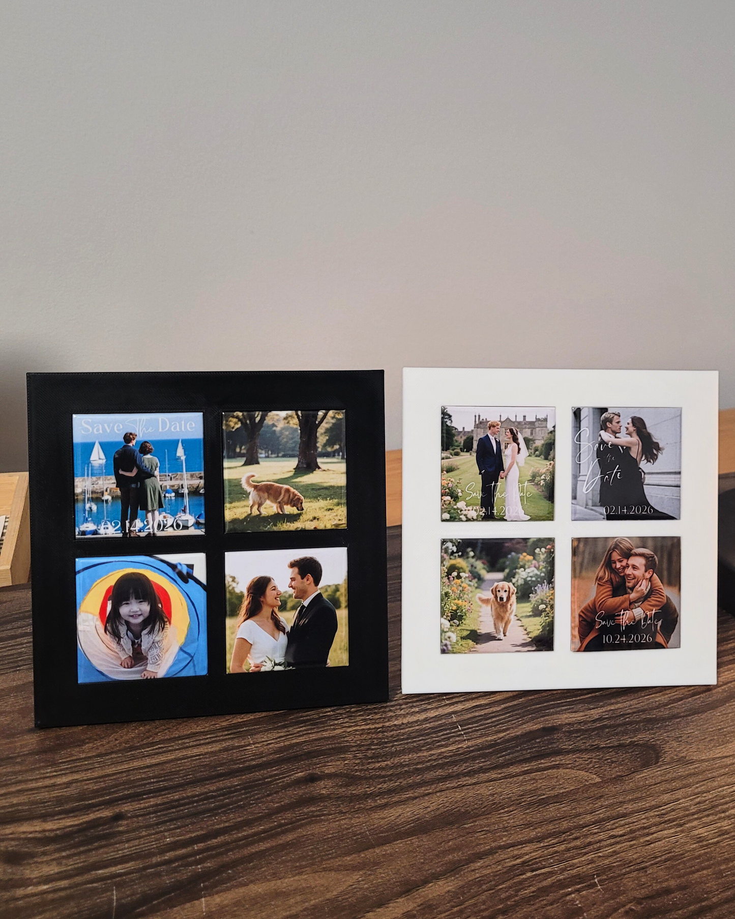 Photo Magnet Frame -fit four photo magnet