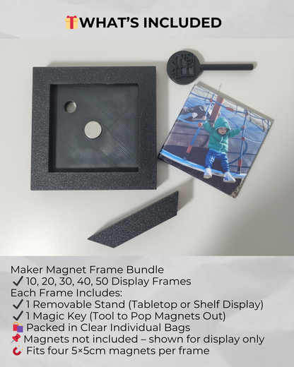 Wholesale bundle Photo Magnet Frame - Fit one photo magnet