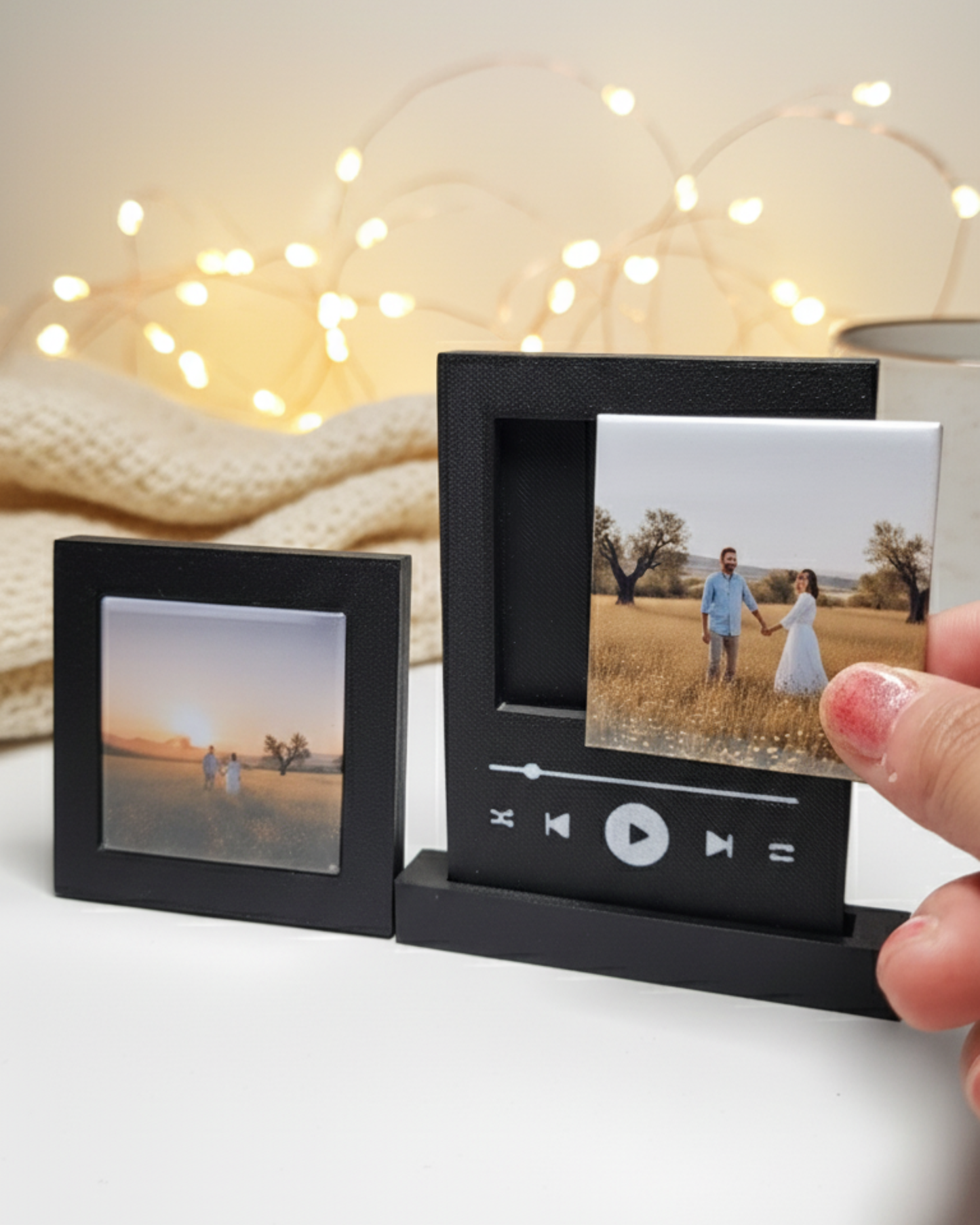 Photo Magnet Frame -50x50mm - Premium Texture