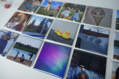 Square Photo Magnets 5x5cm | Little Treasure Box