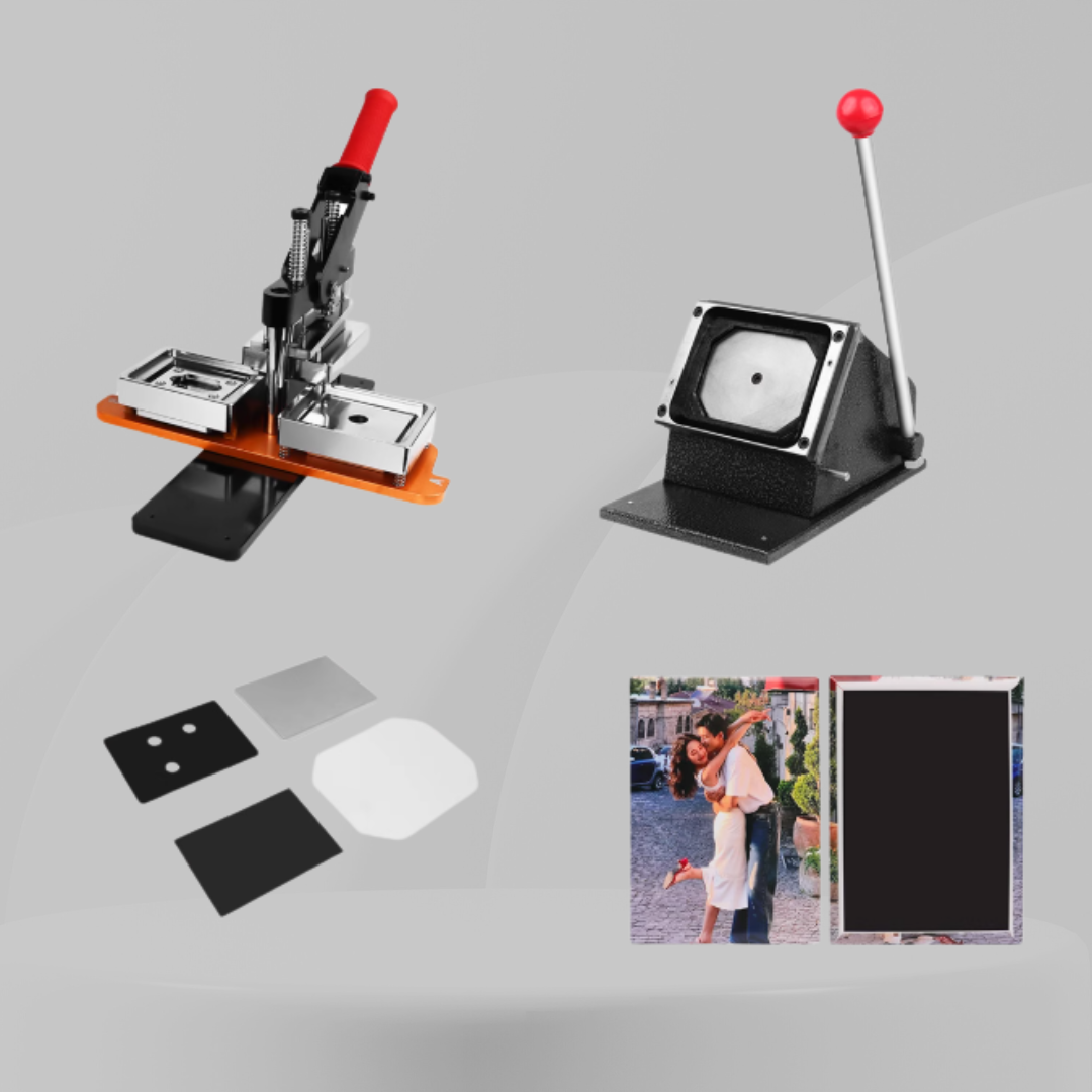 Pro Magnet Machine Starter Kit – 90x65mm (with 1,000 Material Sets)