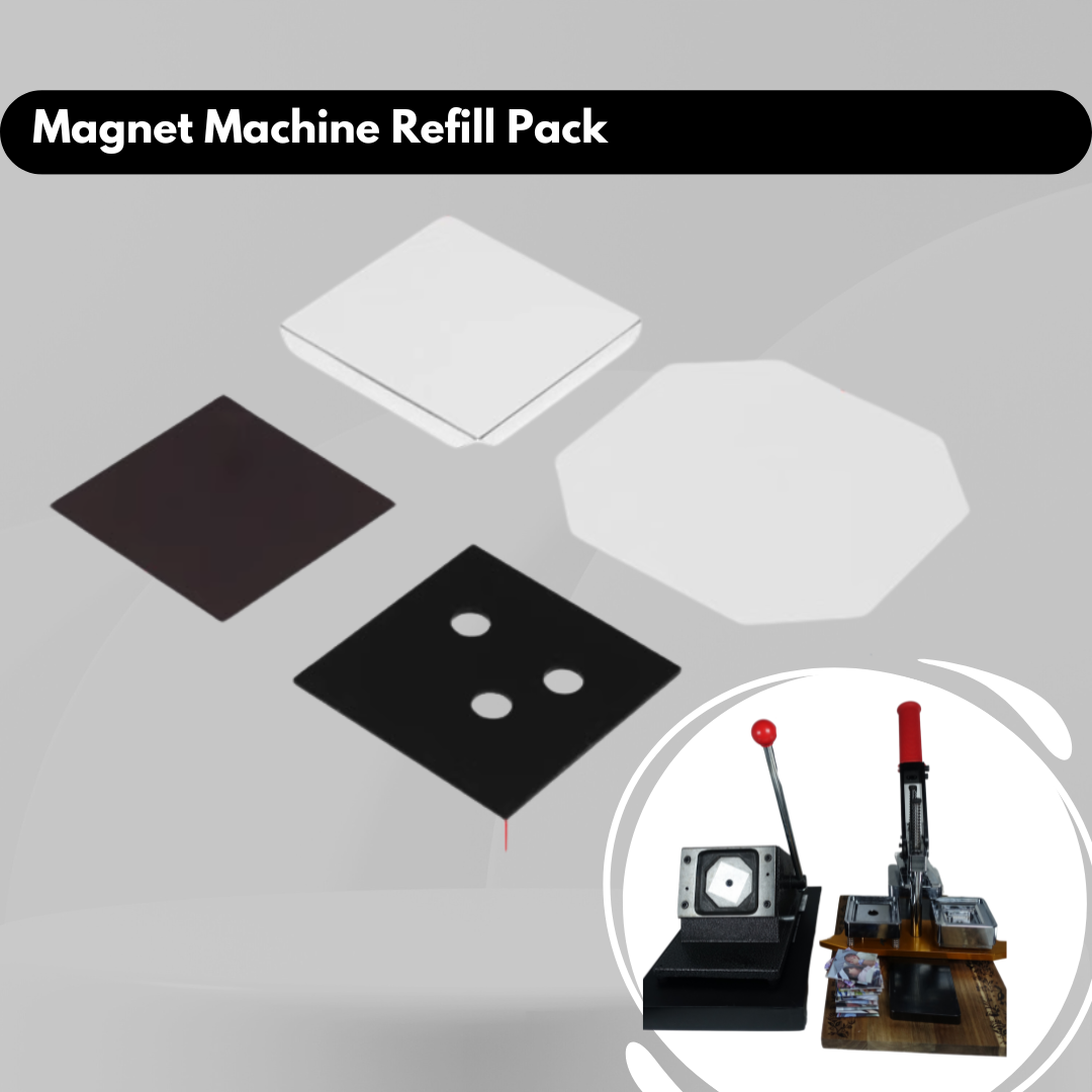 Refill  | Magnet Machine Material Sets – Acrylic | 1,000 Sets