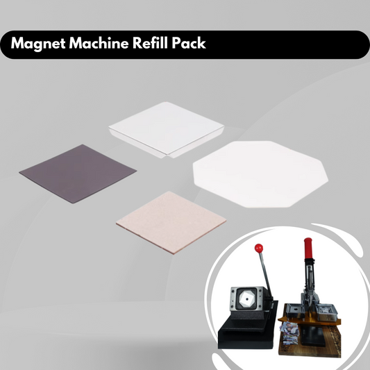 Refill  | Magnet Machine Material Sets – Cardboard | 1,000 Sets