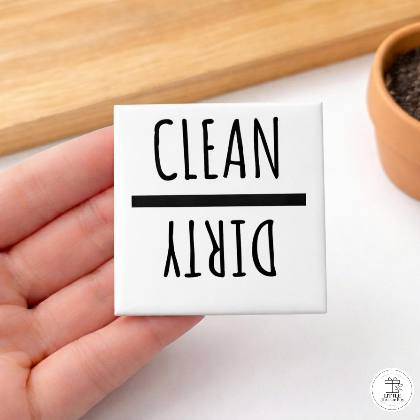 Clean Dirty Dishwasher Magnet