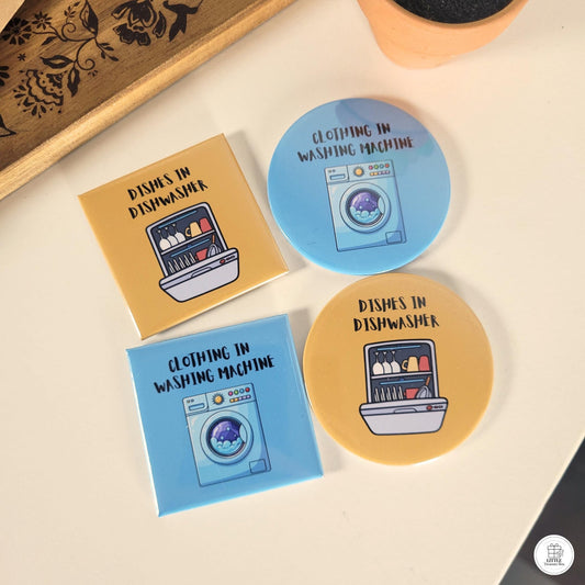 Laundry & Dishwasher Reminder Magnet