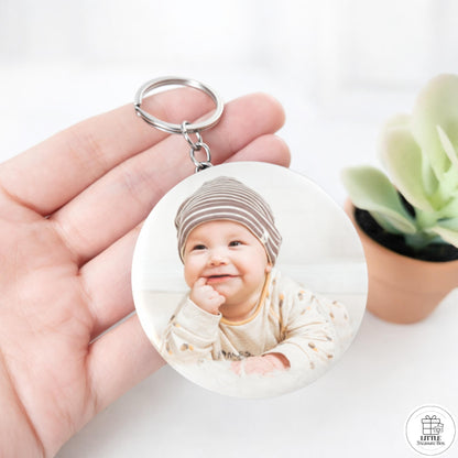 Couple Photo Gift – Personalized Keychain, Mirror, Opener, or Pin