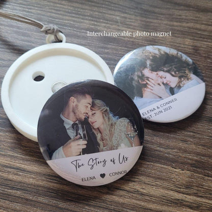 Personalised Photo Ornament Hanging Car Image First Car Charm Mirror Hanging Gift Driving Test Pass Gift Idea