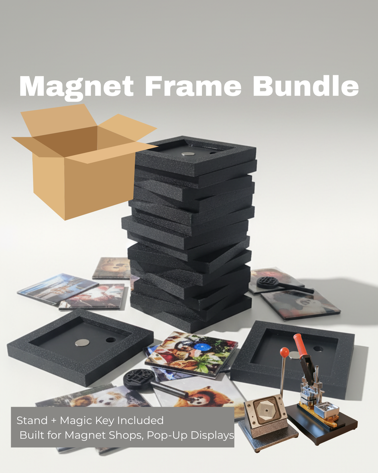 Wholesale bundle Photo Magnet Frame - Fit one photo magnet